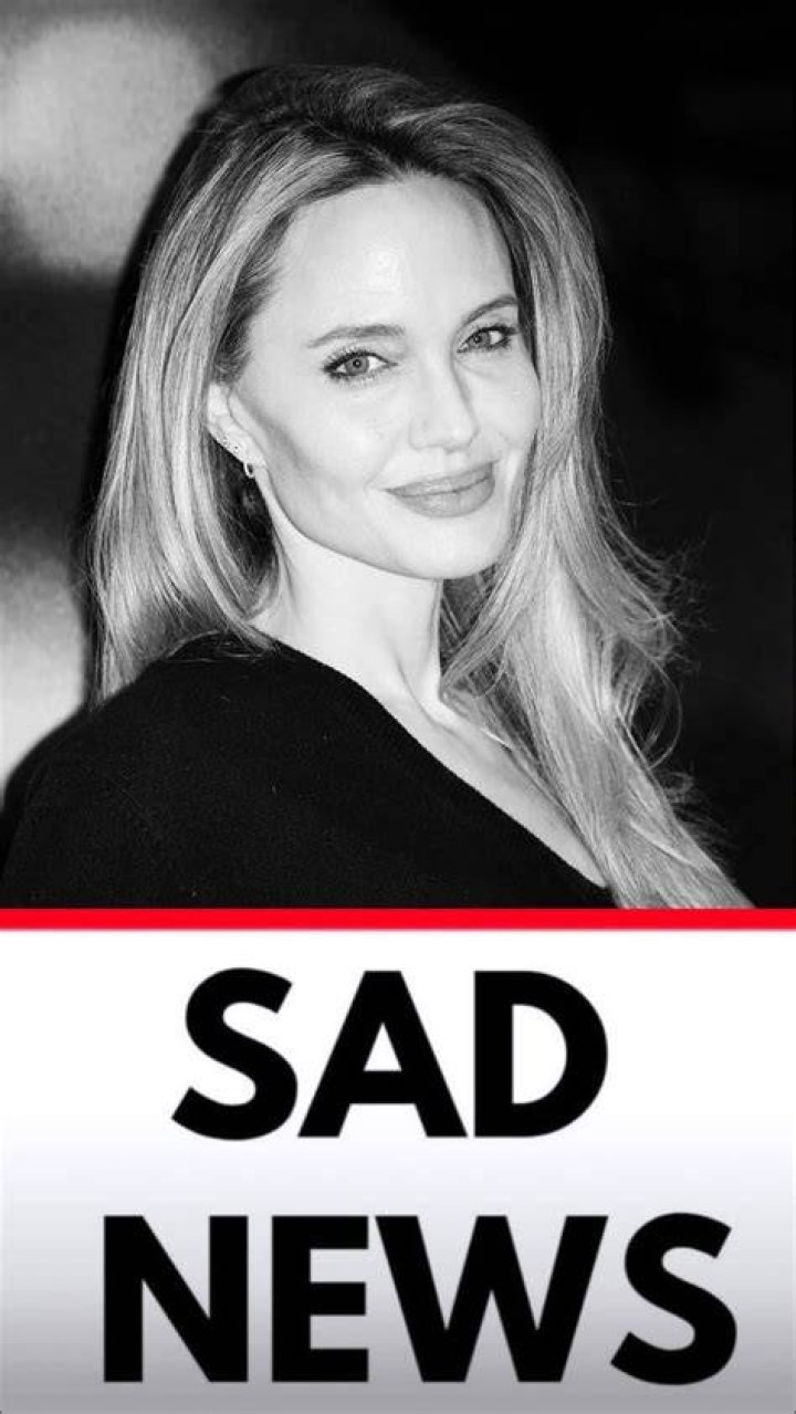 Hollywood Reports Very Sad News About Angelina Jolie: A Deep Dive into Her Recent Struggles